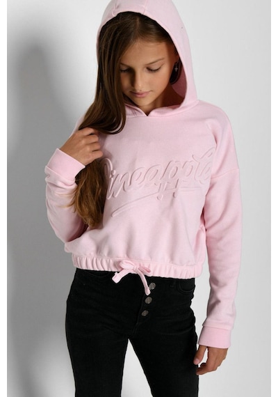 Miniğimin Cicileri Pineapple Kabartma Desenli Kız Çocuk Sweat... Pembe