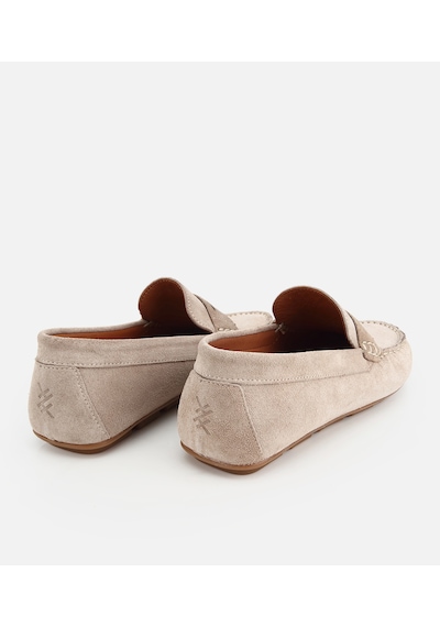 Hotiç Erkek Süet Deri Bej Comfort Günlük Loafer