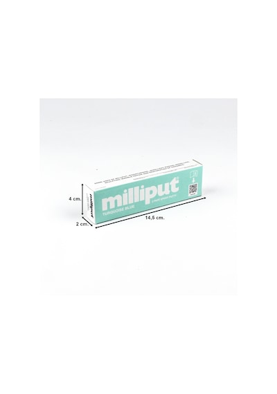 Milliput 06 Turquoise Tip, Çift Bileşenli Epoksi Putty Macun - 2x56 112 Gram