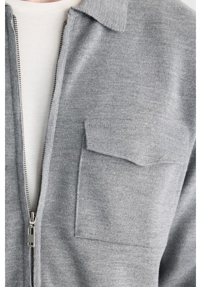 Twn Slim Fit Gri Yünlü Ceket 5ec063911217m Çok Renkli