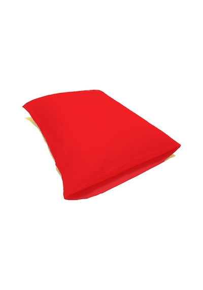 Lionas %100 Pamuklu Ranforce Yastık Kılıfı - Kırmızı - 2'li Set 50x70 - Kırmızı