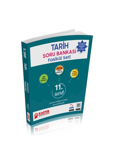 Zafer Yayınları 11. Sınıf Tarih Soru Bankası Fasikül Seti - Yeni