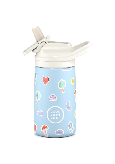 Cool Bottles The Kiddie Bottle Rainbow Clouds Pipetli Termos Suluk 350 Ml Çok Renkli