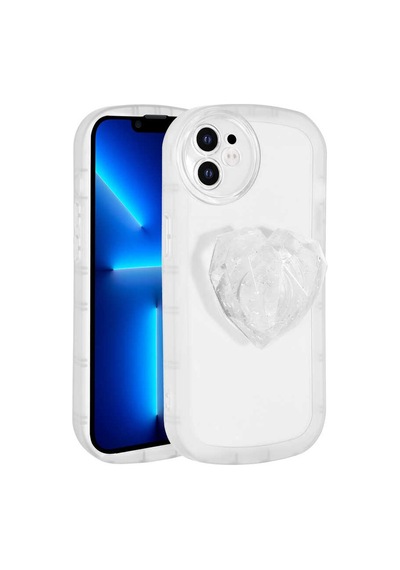 Zore İphone 12 Uyumlu Kamera Korumalı Pop Soketli Renkli Ogaa Ofro Kılıf-beyaz