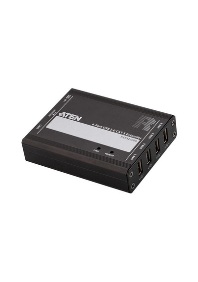 Aten Uce32100 Usb 2.0 To Cat 100 Mt 4 Port Usb 2.0 Transmitter Recevier Usb Hub