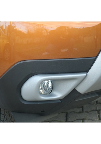 Dacia Duster 2018 Yılı ve Sonrasına Sis Farı Çerçevesi Gri