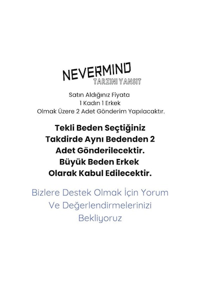Sevgili Kombini Ayıcık Baskılı Çift Tişört Oversize Unisex Partne Mavi
