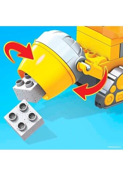Mega Bloks Rubble'ın Inşaat Kamyonu Gyw91