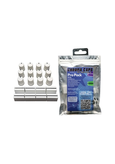 Chroma Caps Pro Pack White