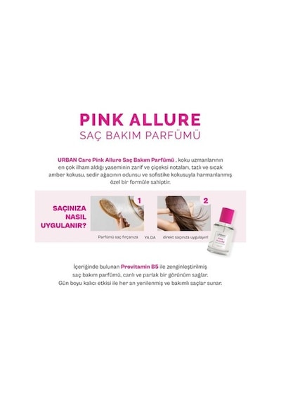 Saç Bakım Parfümü 50 Ml Hoş Koku İle