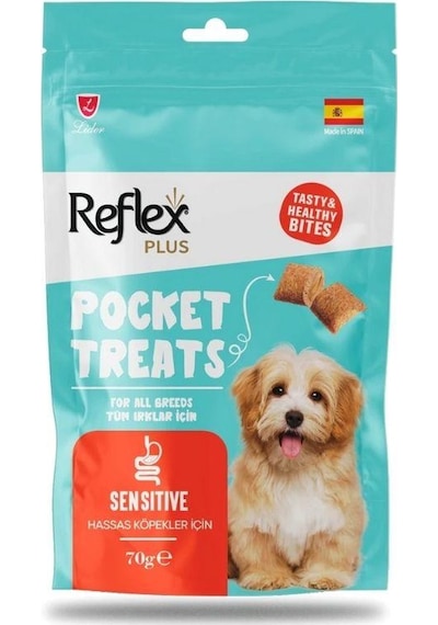 Reflex Plus Pocket Treats Hassas Köpekler İçin Köpek Ödül Maması 70 Gr