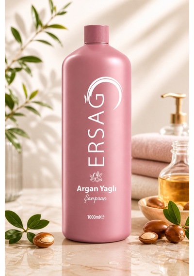 Ersağ Argan Yağlı Şampuan  1 L