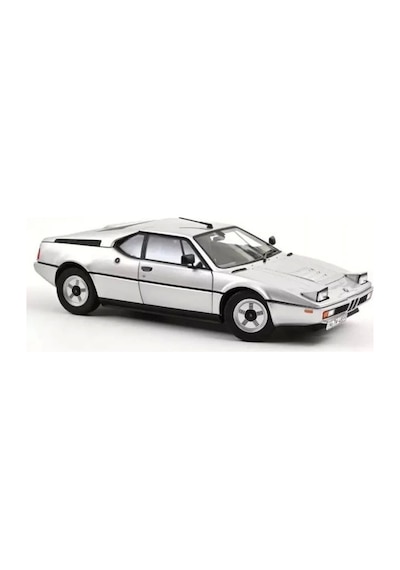 Norev 1/18 Bmw M1 1980 Silver Metallic