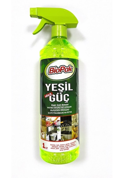 Biopak Leke Sökücü Sihirli Yeşil Güç