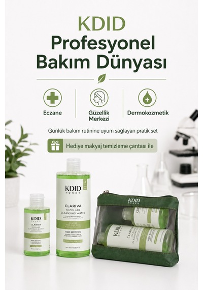 Kdid Mıceller Water For Oıly Skın Types 400+100ml Yeşil