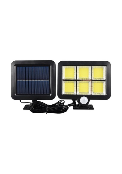 River World 3 Modlu Solar Panelli 120 Cob Duvar Lambası
