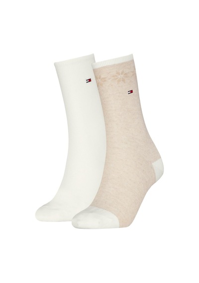 Tommy Hilfiger Th Women Sock 2p Faı Kadın Kahverengi Çorap - S701236502 Kahverengi