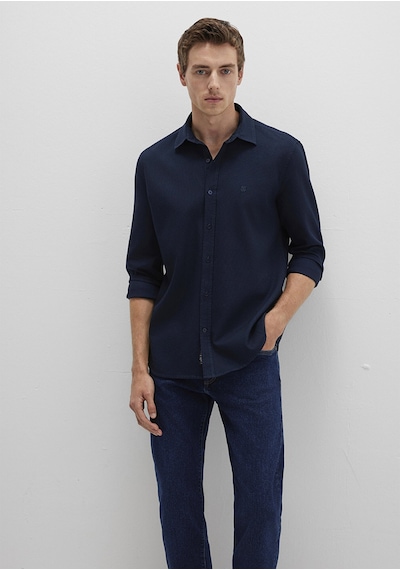 Mavi Slim Fit Lacivert Erkek Gömlek M0211656-80872 Lacivert