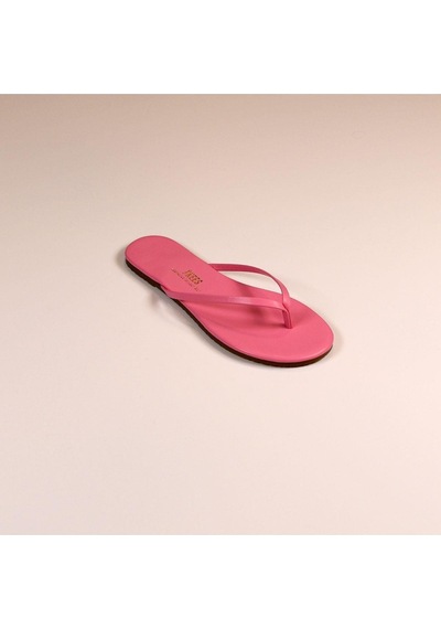 Kadın Klasik Şık Günlük Parmak Arası Terlik-4088 Pembe