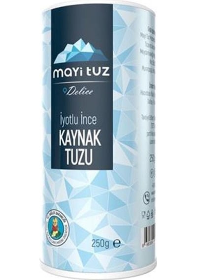 Mayi Tuz Öğütülmüş Sofra Tuzu Tuzluklu 250g