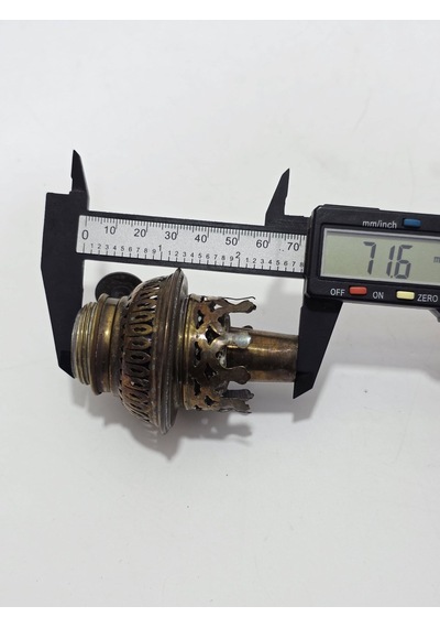 Antika Gaz Lambası Mekanizma Başlığı 028 Altın