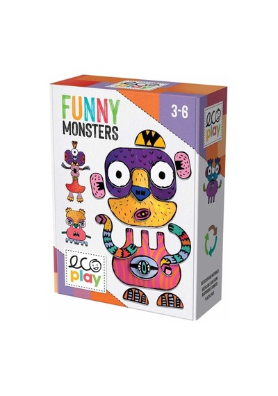 HEADU ECOPLAY FUNNY MONSTERS (3-6 YAŞ)