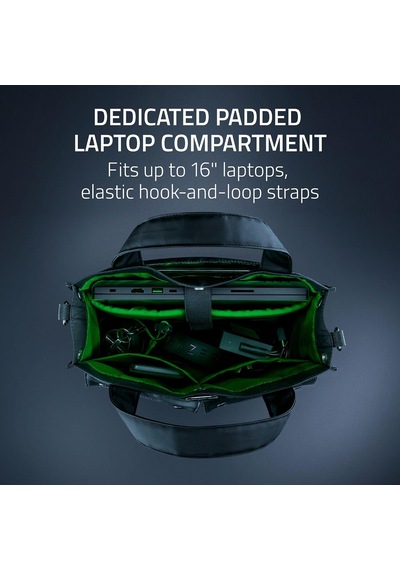 Razer Rogue V3 Rucksack 33,8 Cm - Kompakter Reiserucksack Fach Für Laptop Bis 14 Zoll, Abriebfest Schwarz