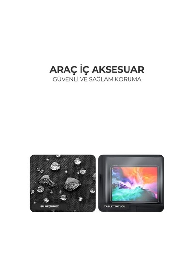 Araba Koltuğu Koruyucu Ve Düzenleyici Organizer
