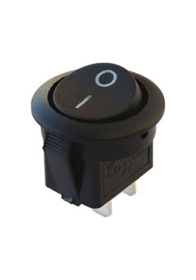 Ic-133 Yuvarlak Işıksız Anahtar On-Off 2P 10 Adet