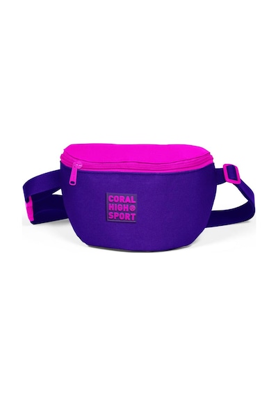 Coral High Sport Mor Pembe İki Bölmeli Bel Çantası 22609 Pembe