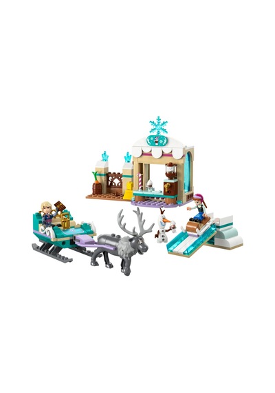 Lego Disney Princess Anna'nın Kızak Macerası 43256 - 4 Yaş & Üzeri Çocuklar İçin Yaratıcı Oyuncak Yapım Seti 192 Parça