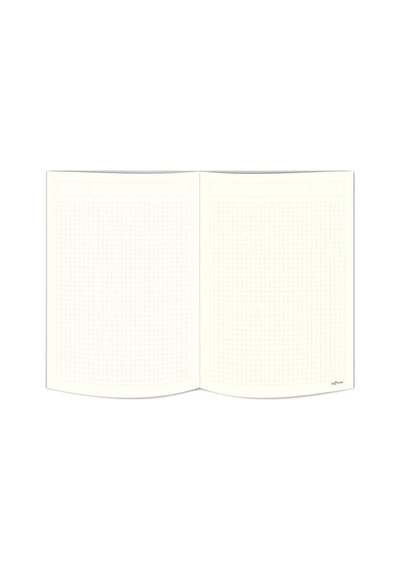 Çiçekli Defter Kareli Pembe 17x24 Cm 103 Ivory