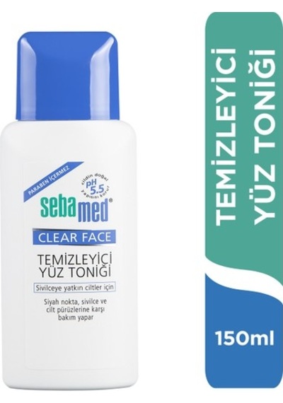 Sebamed Clear Face Köpük + Sivilce ve Siyah Nokta Problemli Cilt Tonik Seti