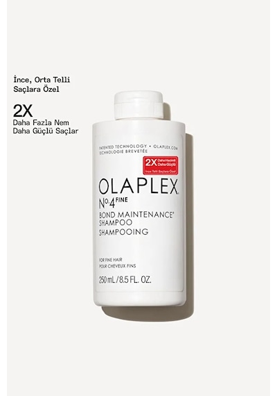 Olaplex No. 4 Fine Bond Maintenance Shampoo 250 Ml