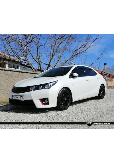 Toyota Corolla Uyumlu 1.3/1.4d/1.6 2012-2018 Arası Xt Spor Yay -35mm
