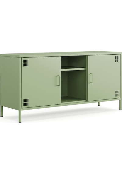 Pera Tv Ünitesi, Tv Dolabı,2 Kapaklı, Açık Raflı 130,50 X 40 X 64,50 Cm Ral 6011 Yeşil Pera Tv Ünitesi, Tv Dolabı,2 Kapaklı, Açık Raflı 130,50 X 40 X 64,50 Cm Ral 6011 Yeşil