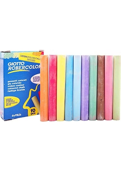 Giotto Robercolor Tebeşir Karışık Renkler 10'lu Paket