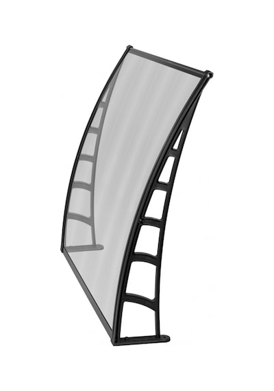 Cosmos Kapı Pencere Üstü Pratik Sundurma 105x120 - Şeffaf Şeffaf