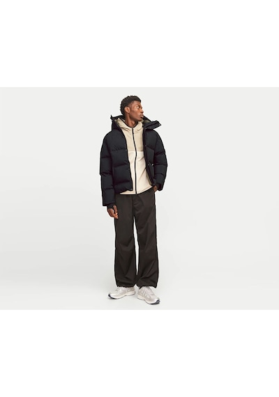 Jack & Jones 12261971 Erkek  Siyah Mont & Kaban