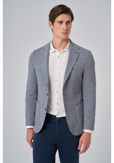Morven Erkek Lacivert Örme Trend Desenli Slim Fit Mono Yaka Ceket 26ms002006200 Lacivert Morven Erkek Lacivert Örme Trend Desenli Slim Fit Mono Yaka Ceket 26ms002006200 Lacivert