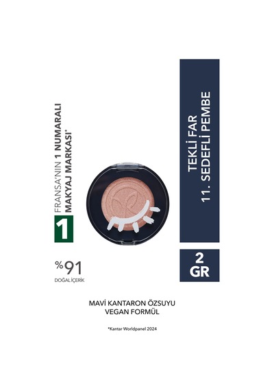 Yves Rocher Tekli Far 11 Sedefli Pembe