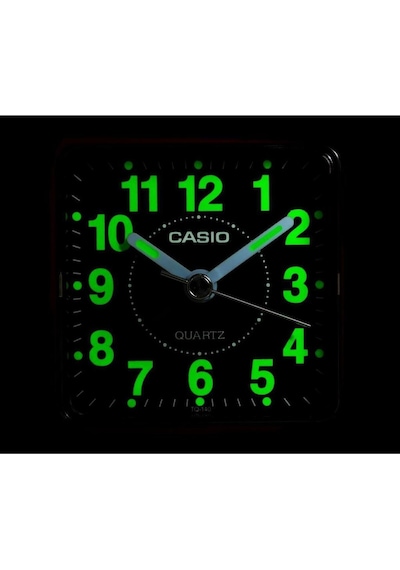 Casıo Tq-141-2df Beep Alarmlı Fosforlu Masa Saati Mavi