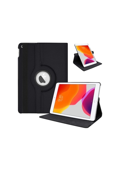 Apple Uyumlu iPad 10.2 2021 (9.Nesil) Kılıf 360 Dönen Standlı Deri Kapak 550475497