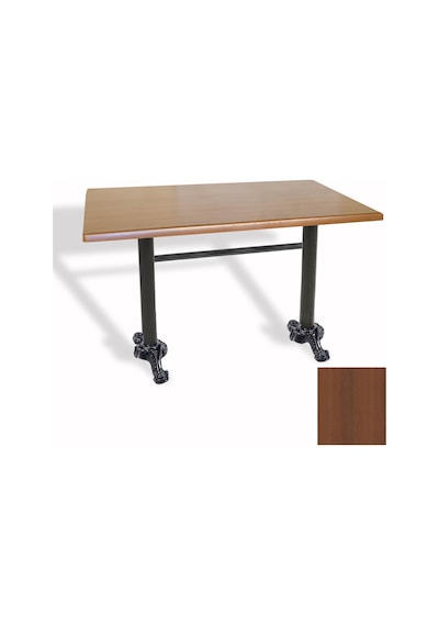 Çipa Döküm Ayak Masa 80x140 Cm - Werzalit, Wermodin Ve Allzalit Tabla - Koyu Ahşap Çok Renkli Çipa Döküm Ayak Masa 80x140 Cm - Werzalit, Wermodin Ve Allzalit Tabla - Koyu Ahşap Çok Renkli