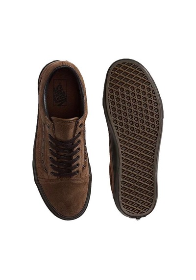 Vans Old Skool Unisex Günlük Ayakkabı Vn000d9ybro1 Kahverengi Kahverengi
