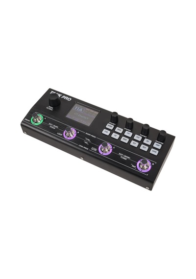 M-vave Tank-pro Gitar / Bas Multi Efekt Prosesörü Siyah
