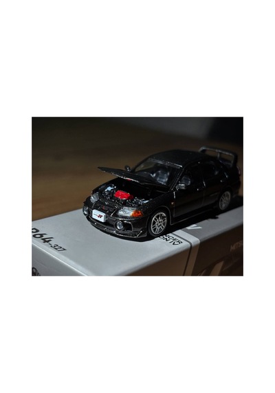 Pop Race Mitsubishi Lancer Evolution Iv 1:64 Diecast Model Car Rally Icon Pr64-0327
