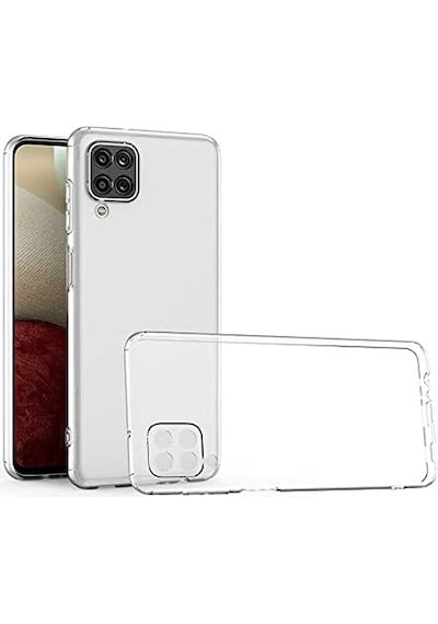 Logis Samsung Galaxy Uyumlu A22 Kılıf Süper Silikon Şeffaf Şeffaf