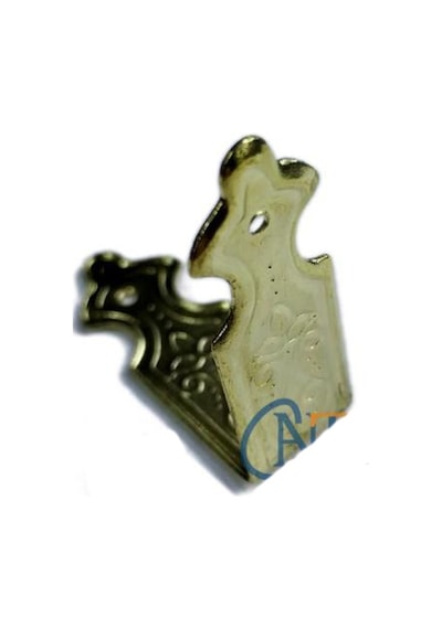 Dekoratif Sandık, Kutu Kenarı, 11x32mm, Sarı, 1 Adet -