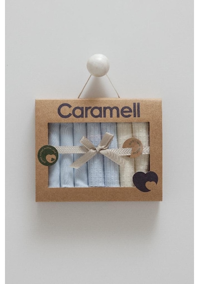 Caramell Pamuk Soft Colour Mendil Crml.mnd1597 Mavi
